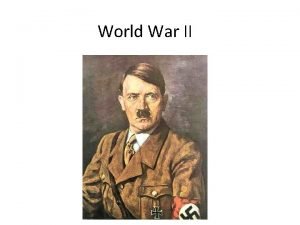 World War II August 1939 Hitler and Stalin