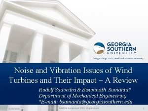Wind turbine vibration issues