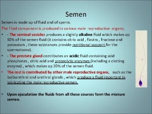 Normal quantity of semen