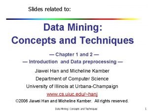 Data mining slides
