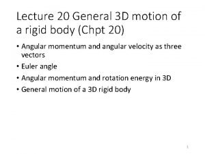 Konig theorem kinetic energy