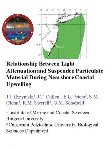 Relationship Between Light Attenuation and Suspended Particulate Material