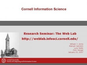 Web of science cornell