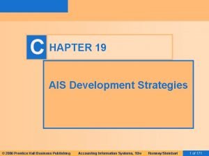 Ais development strategies