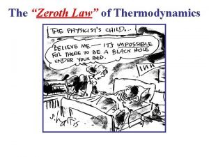 Zeroth law of thermo