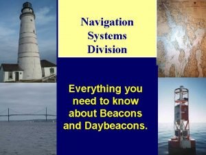 Navigation Systems Division Everything you need to know