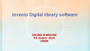 Invenio library software