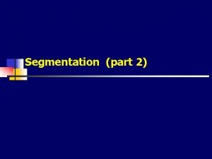 Cluster analysis market segmentation