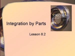 Integration by parts review