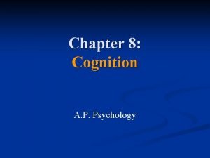 Embodied cognition ap psychology