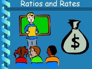 A rate is a ratio that compares