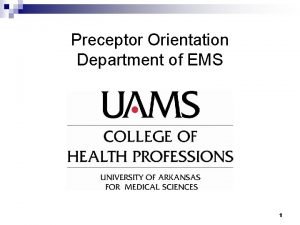 Thank you note to preceptor after orientation