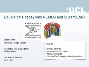 Double beta decay with NEMO 3 and Super