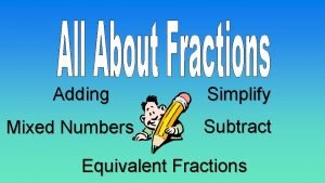 How to simplify mixed numbers