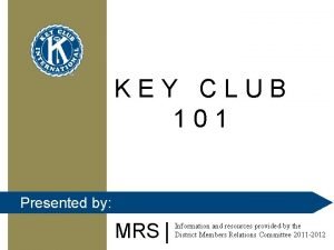 Key club mrf