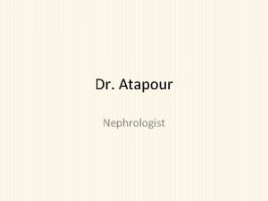 Dr Atapour Nephrologist Hypertension Blood pressure levels are