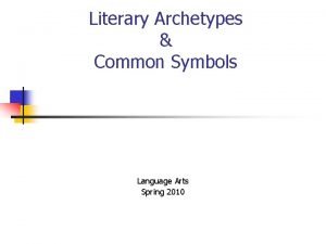 Language arts symbols