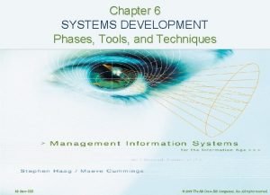 System development tools and techniques