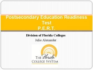 Postsecondary education readiness test