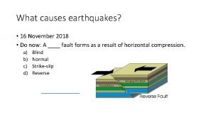 Earthquake epicenter