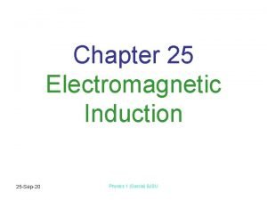 Electric generator electromagnetic induction