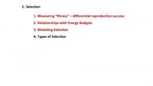 Population genetics