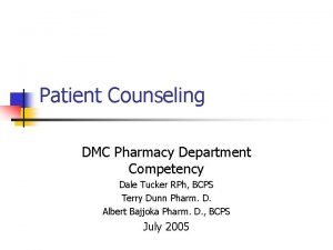 Dmc pharmacy