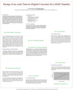 Design of an octal TimetoDigital Converter for a