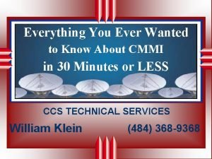 Cmmi appraisal types Cmmi appraisal types