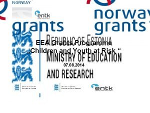 EEA Grants Programme Children and Youth at Risk