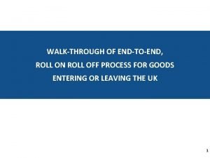 End roll walkthrough End roll walkthrough