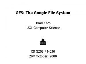 Gfs computer science