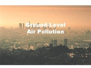Types of smog