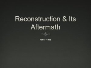 Grandfather clause reconstruction
