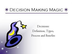 Major decision definition Major decision definition