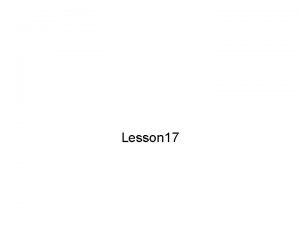 Lesson 17 patterns and processes of evolution