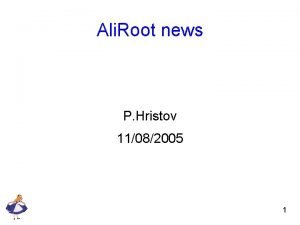 Ali Root news P Hristov 11082005 1 ROOT