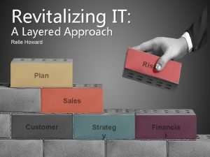 Revitalizing IT A Layered Approach Relle Howard Risk