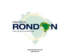 Projeto Rondon Operao Itapemirim ES Direitos do Trabalhador