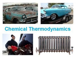 Chemical Thermodynamics Recall that at constant pressure the