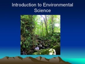 About environmental issues About environmental issues
