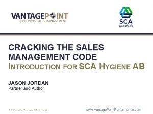 Cracking the sales management code summary