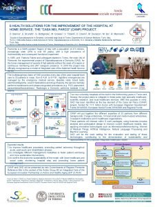 Ospedalizzazione a Domicilio EHEALTH SOLUTIONS FOR THE IMPROVEMENT