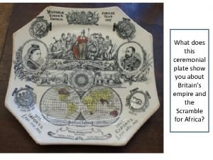 What does this ceremonial plate show you about