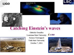 Werner Berger ZIB AEI CCT Catching Einsteins waves