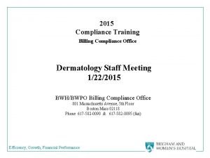 Dermatology billing performance