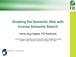 Growing the Semantic Web with Inverse Semantic Search