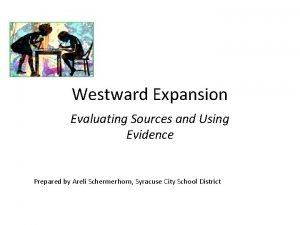 Westward expansion