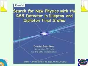 Search for New Physics with the CMS Detector