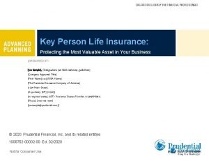 Key Person Life Insurance Protecting the Most Valuable